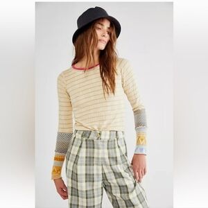 Free People Alpime Cuf Top